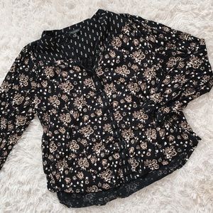 Lucky Brand Printed Blouse
